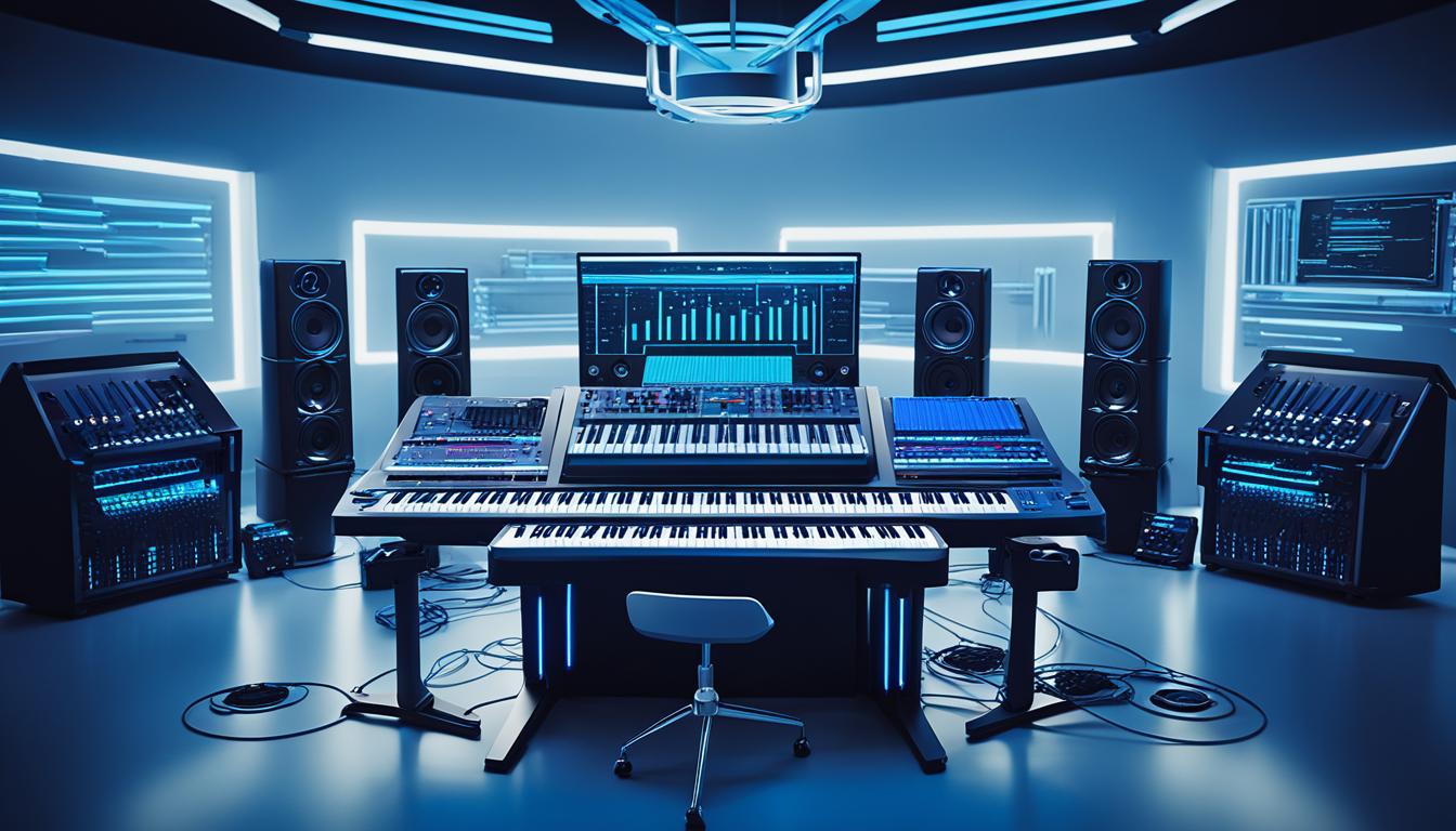 AI-powered virtual instruments for music production