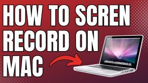 how to screen record on mac